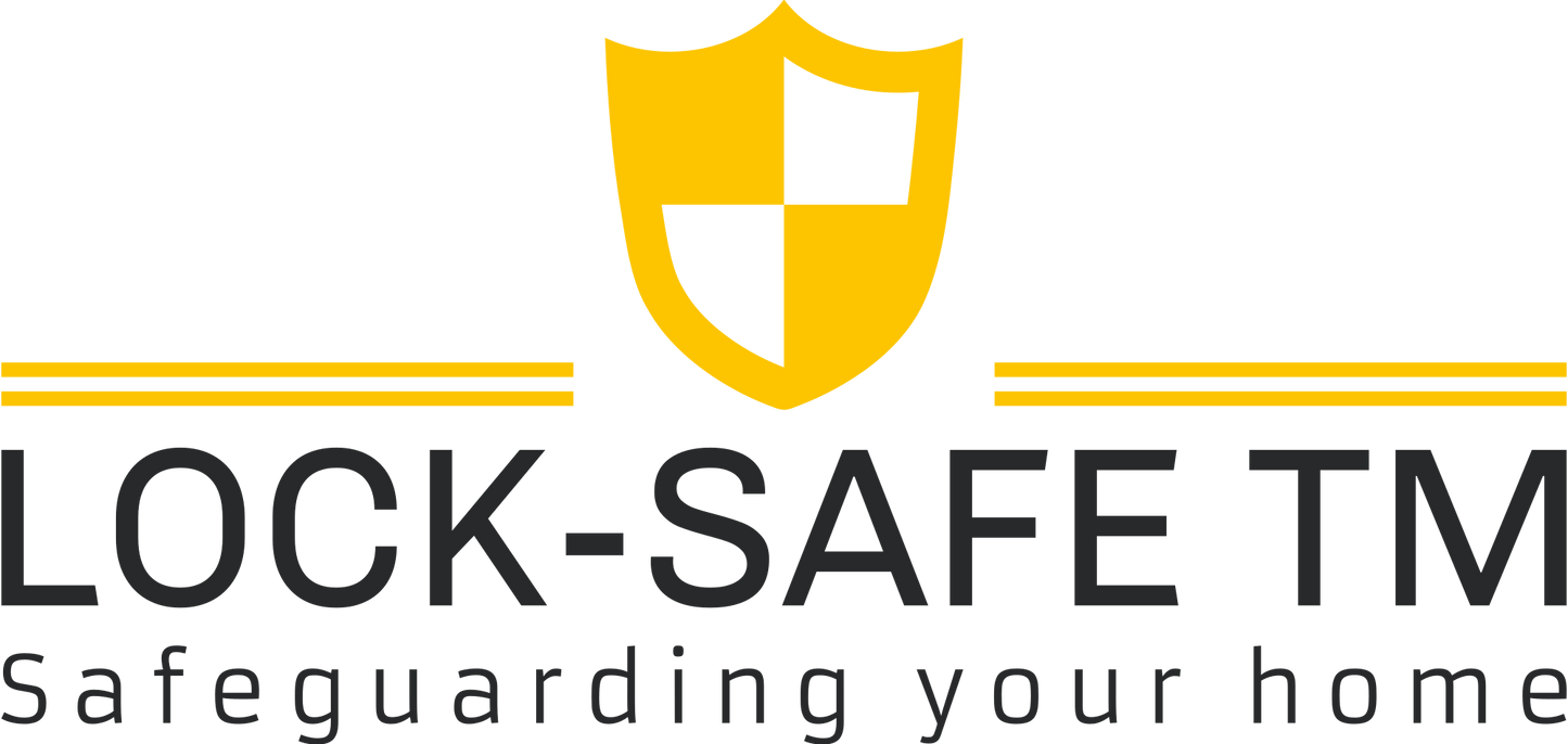 PRO. Design - Patio Door Security Lock - Raw Brushed Alloy Silver