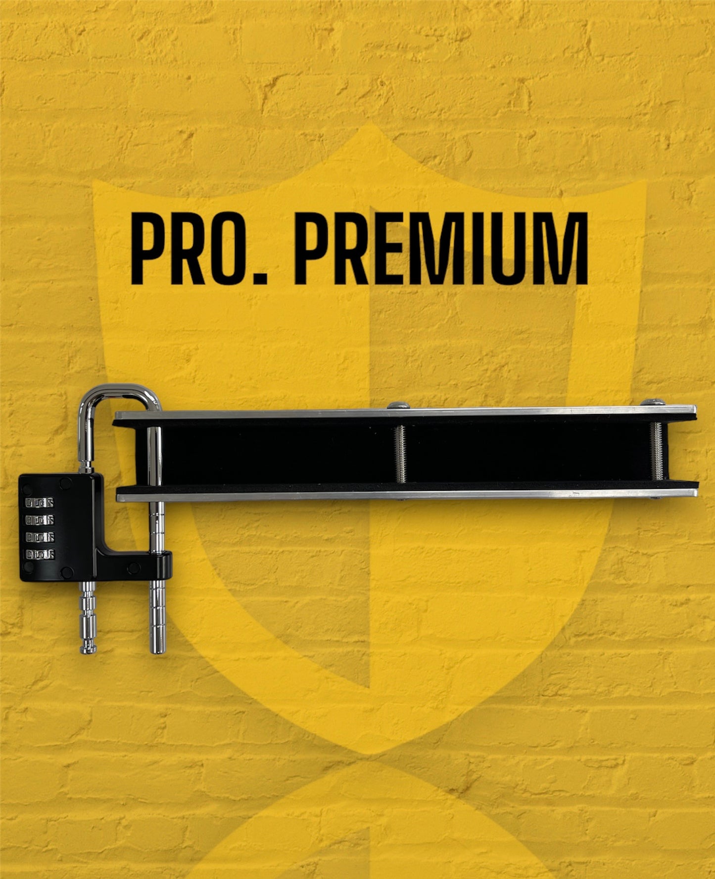 PRO. Premium Design - Patio Door Security Lock - Matte Black