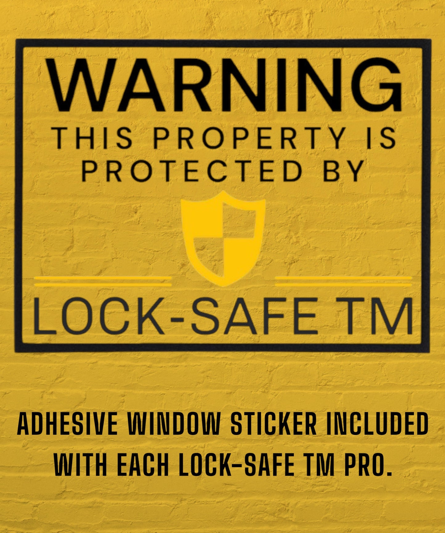 PRO. Design - Patio Door Security Lock - Raw Brushed Alloy Silver