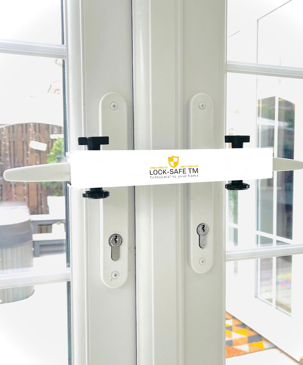 PRO. Design - Patio Door Security Lock - Matt White