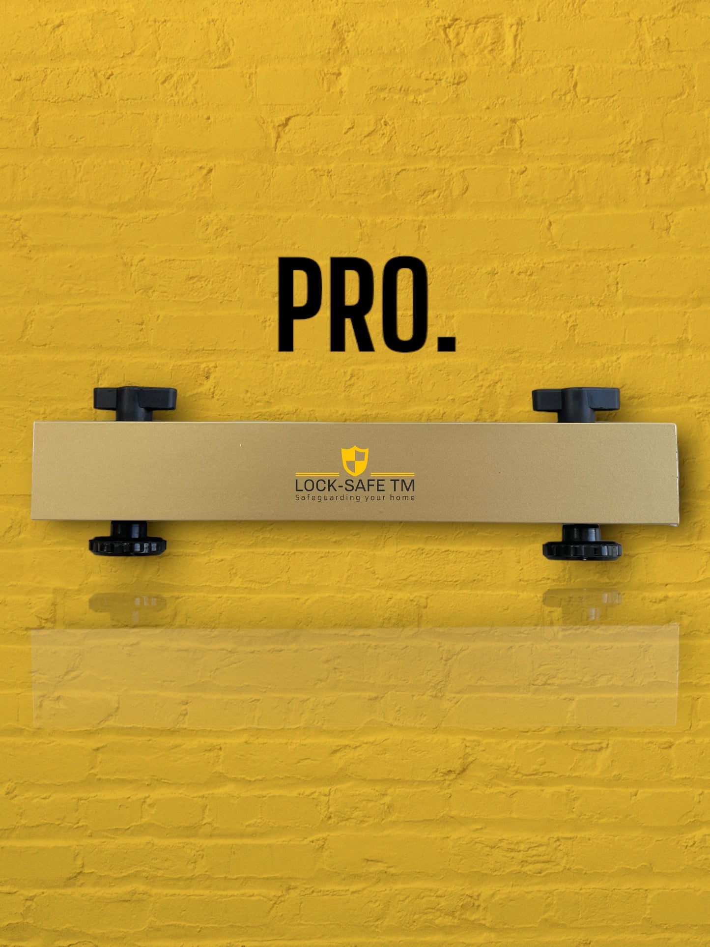 PRO. Design - Patio Door Security Lock - Matt Gold